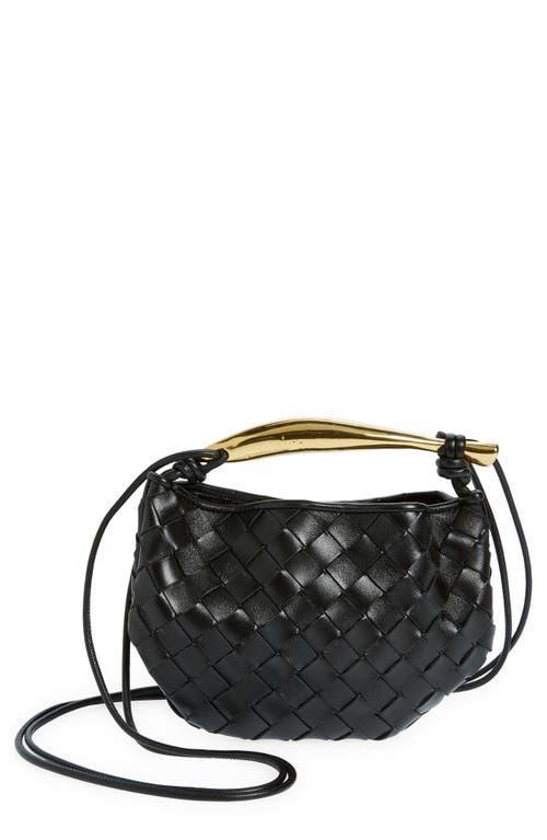Womens Mini Sardine Intrecciato Leather Shoulder Bag Product Image