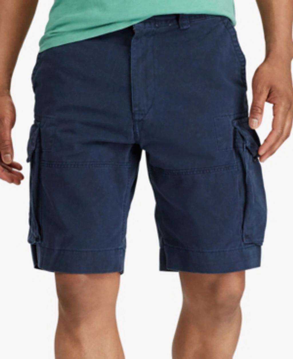 POLO RALPH LAUREN Gellar Classic Fit 10.5 Inch Cotton Shorts In Aviator Navy Product Image