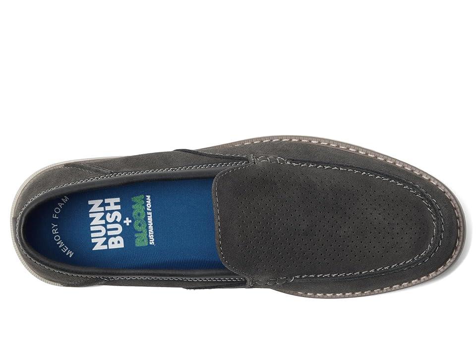Nunn Bush® Otto EZ Men's Leather Slip-On Shoes, Size: 10, Grey Product Image