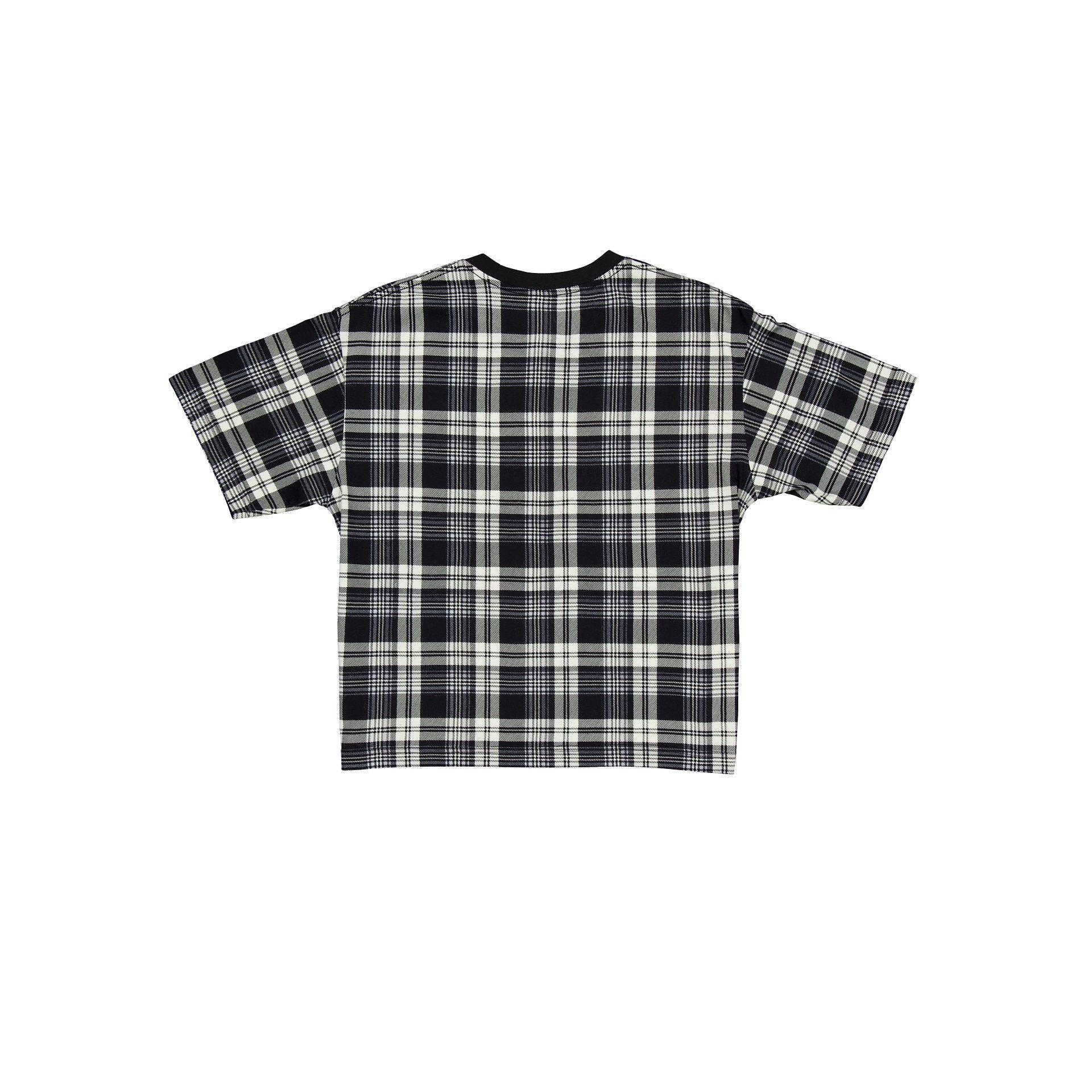 Las Vegas Raiders 3rd Down Plaid Women's T-Shirt Female Product Image