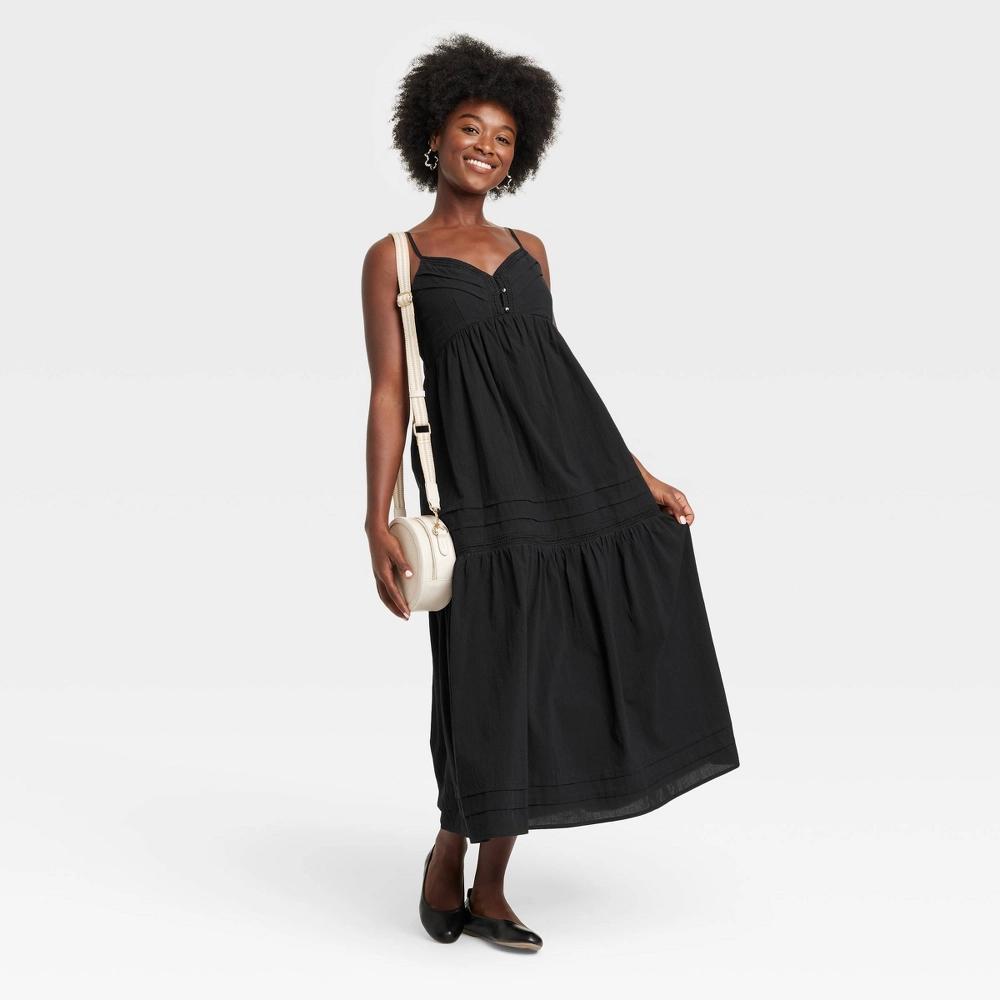 Women's Tiered Maxi A-Line Dress - Universal Thread™ Product Image