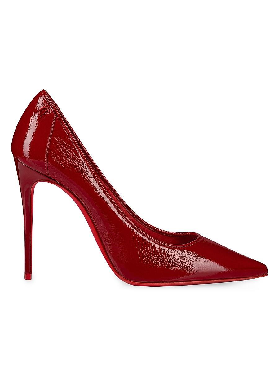 Womens Sporty Kate 100MM Patent Leather Pumps Product Image