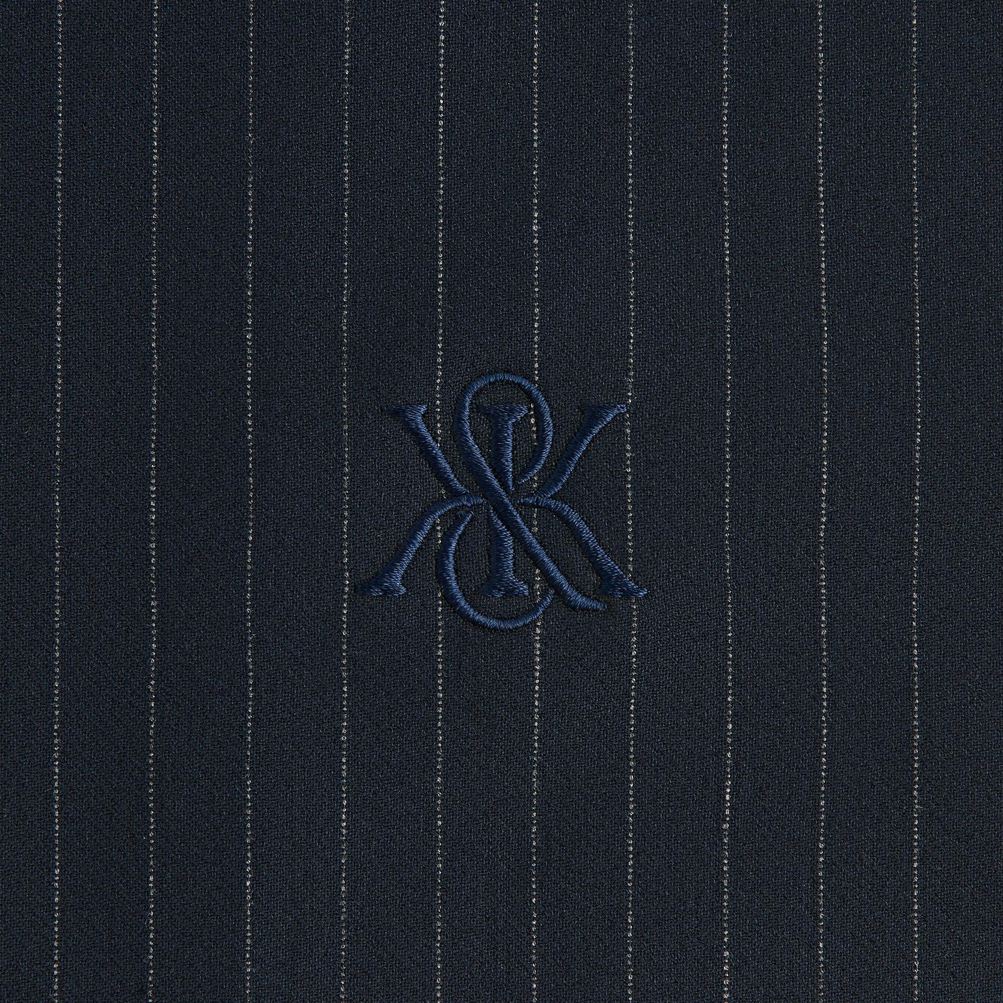 Kith Double Weave Full Zip Coaches Jacket - Nocturnal Male Product Image