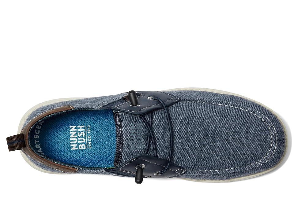 Nunn Bush Brewski Mens Moc Toe Slip-On Shoes Blue Product Image