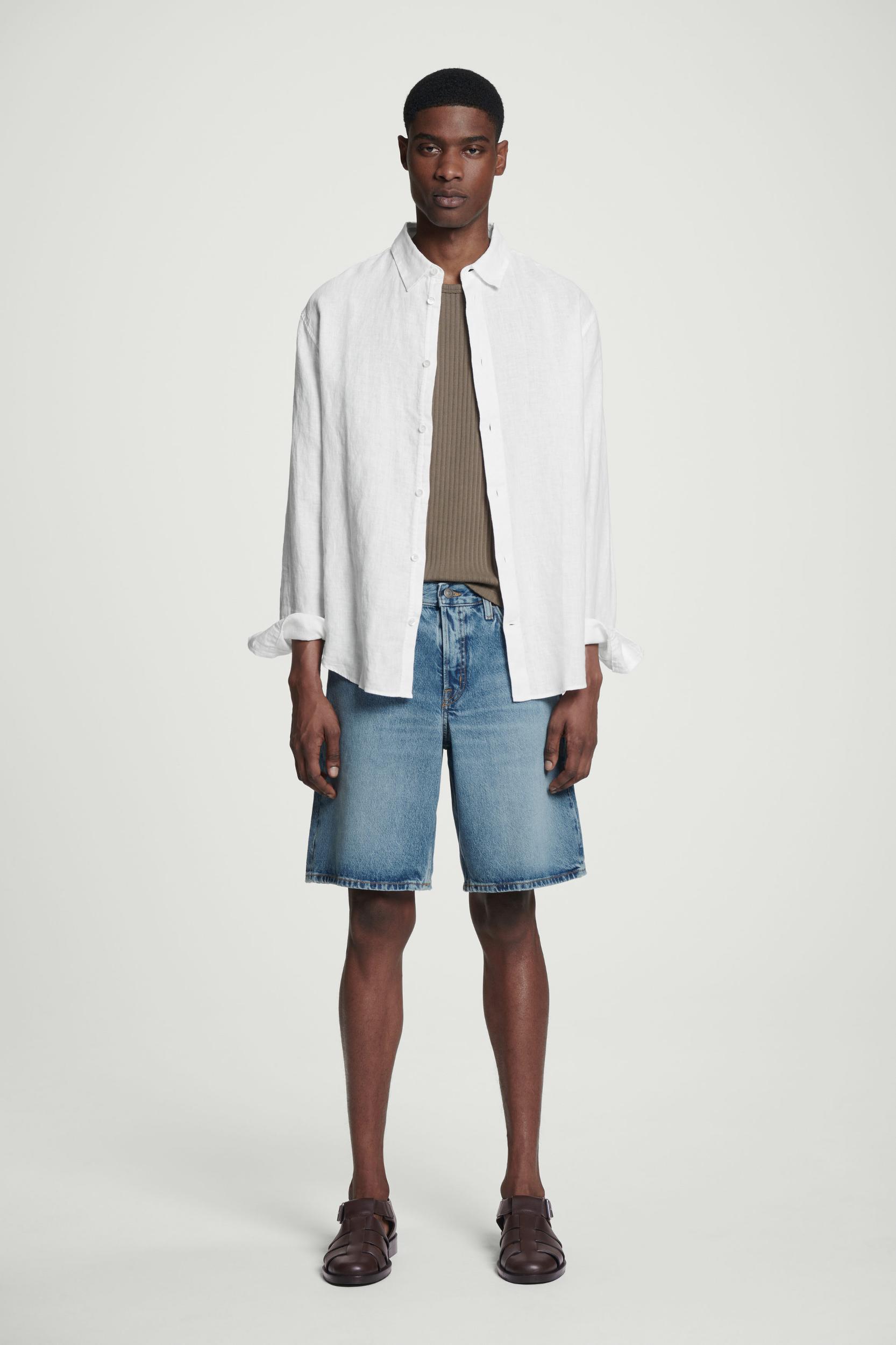 DENIM SHORTS Product Image