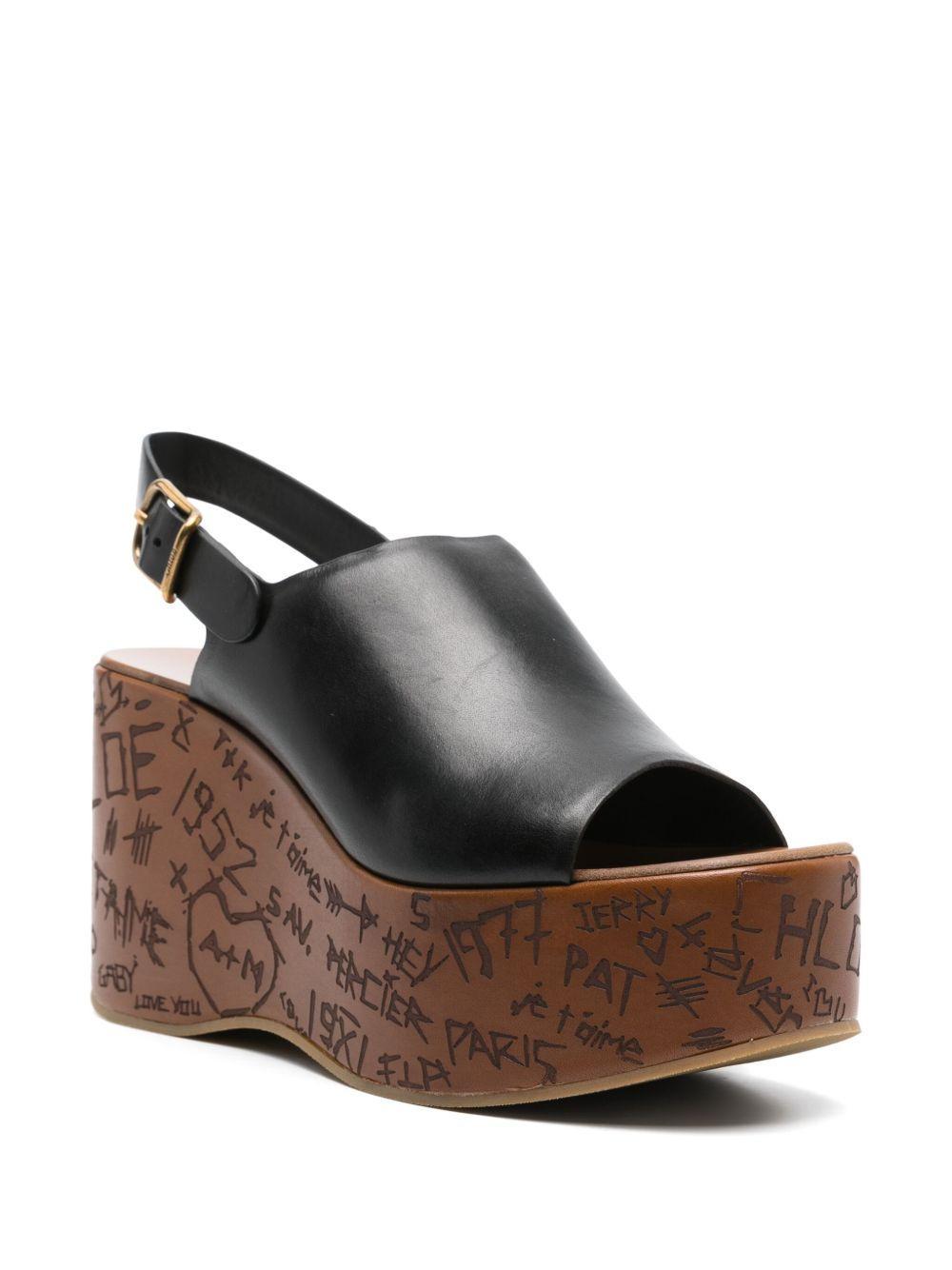 80mm Maxime wedge sandals Product Image