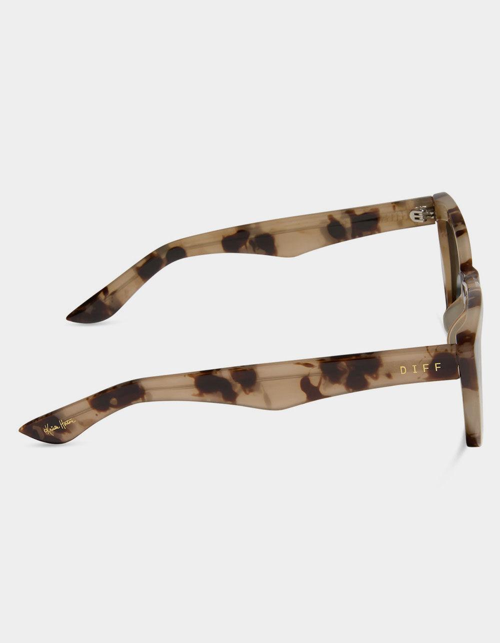 DIFF EYEWEAR x Krista Horton Kolly Polarized Sunglasses - TORTOISE Product Image