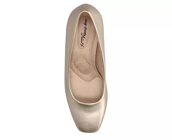 Easy Street Poet Women's Square Toe Pumps, Size: 6.5, Gold Product Image