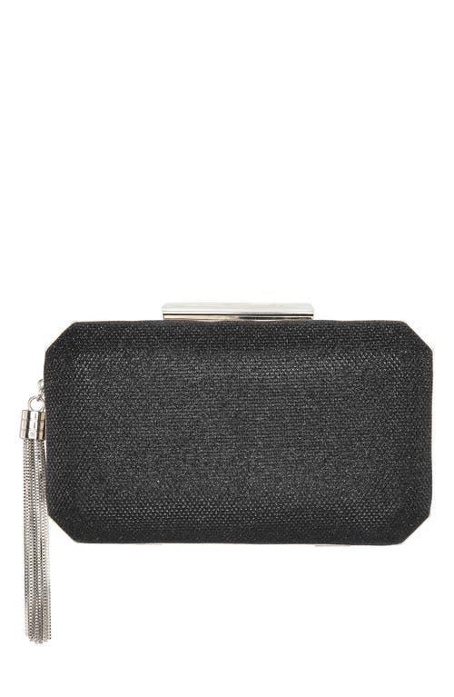 Nina Womens Geometric Minaudiere Bag with Tassle Product Image
