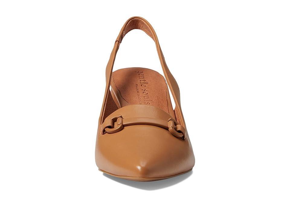 Gentle Souls by Kenneth Cole Womens Dionne Pointed Toe Slingback Pumps Product Image