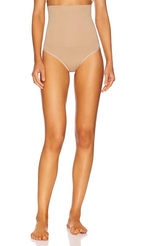 Yummie Seamless Solutions High Waist Shaping Thong Product Image