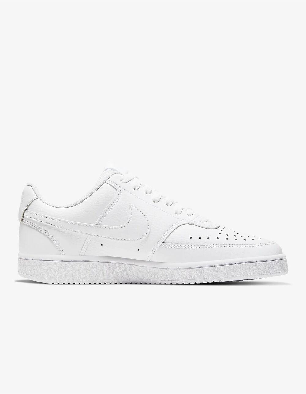 NIKE Court Vision Low Womens Shoes - WHITE Product Image