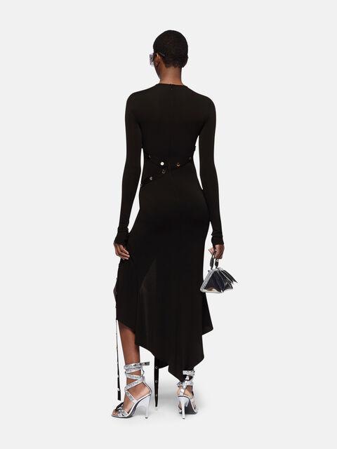 Black midi dress Product Image