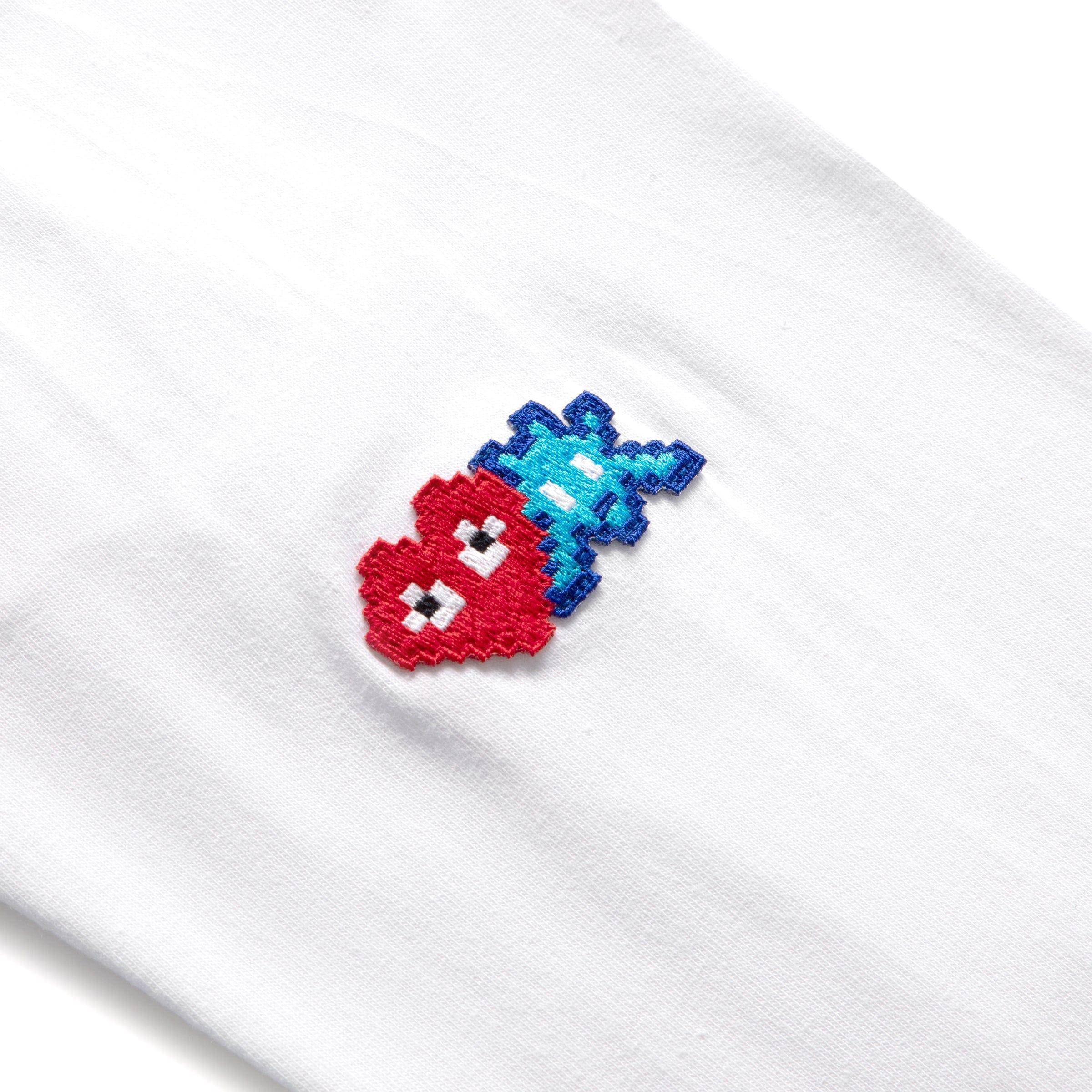 X THE ARTIST INVADER LONG SLEEVE PIXELATED T-SHIRT Product Image