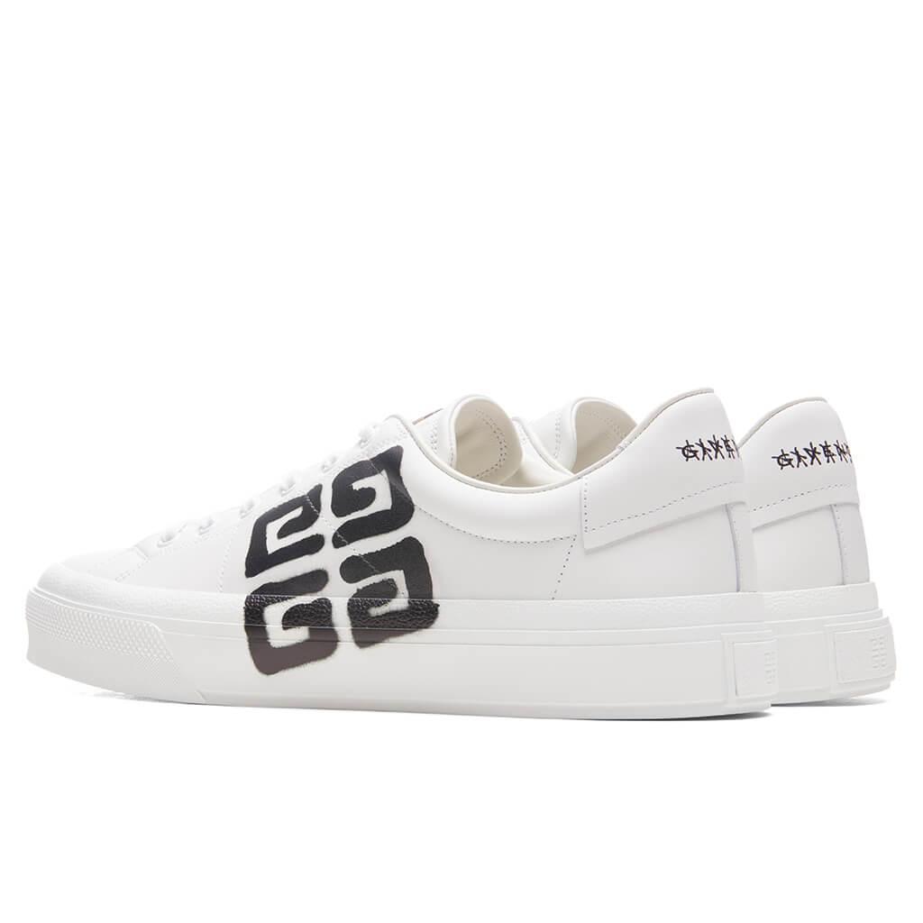 City Court Lace-Up Sneaker - White/Black Male Product Image