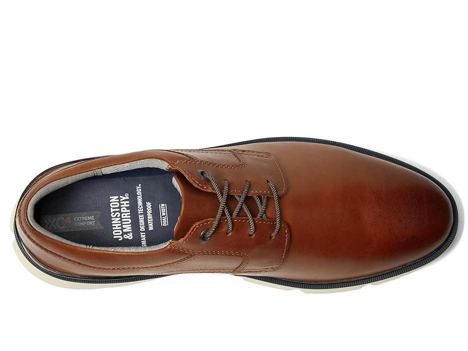 Johnston  Murphy Mens XC4 Tanner Plain Toe Waterproof Leather Lace Up Oxfords Product Image