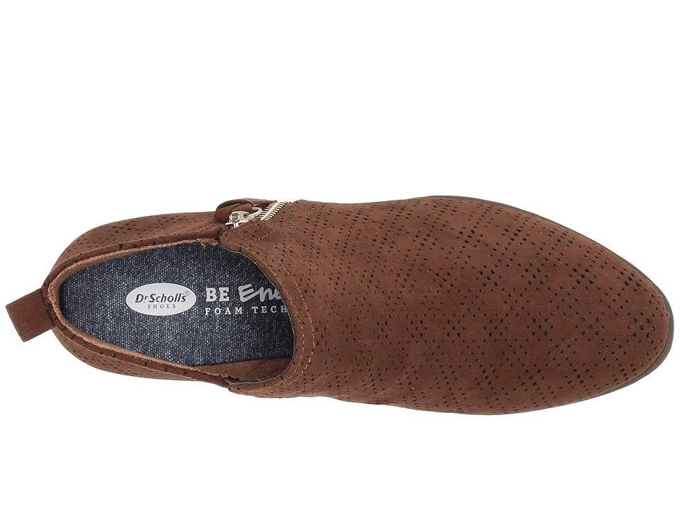 Dr. Scholls Rate Zip Womens Ankle Boots Brown Brown Product Image
