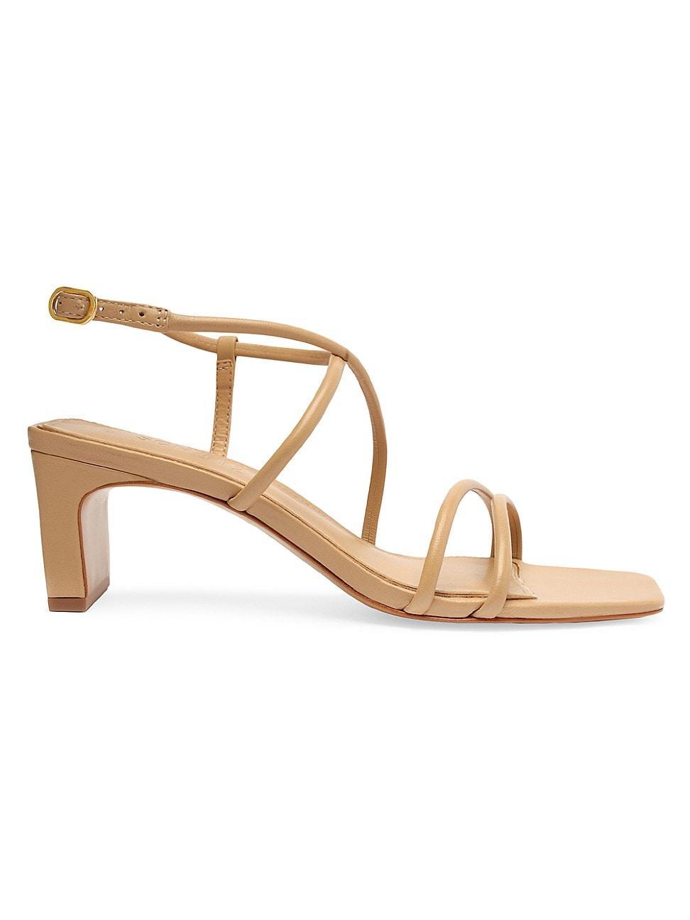 Aimee Block Leather Sandal Product Image