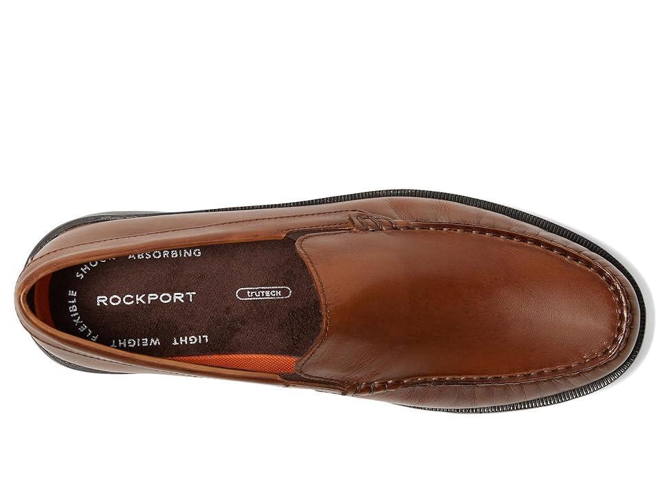 Nunn Bush Strafford Woven Moc Toe Loafer (Cognac) Men's Slip on Shoes Product Image