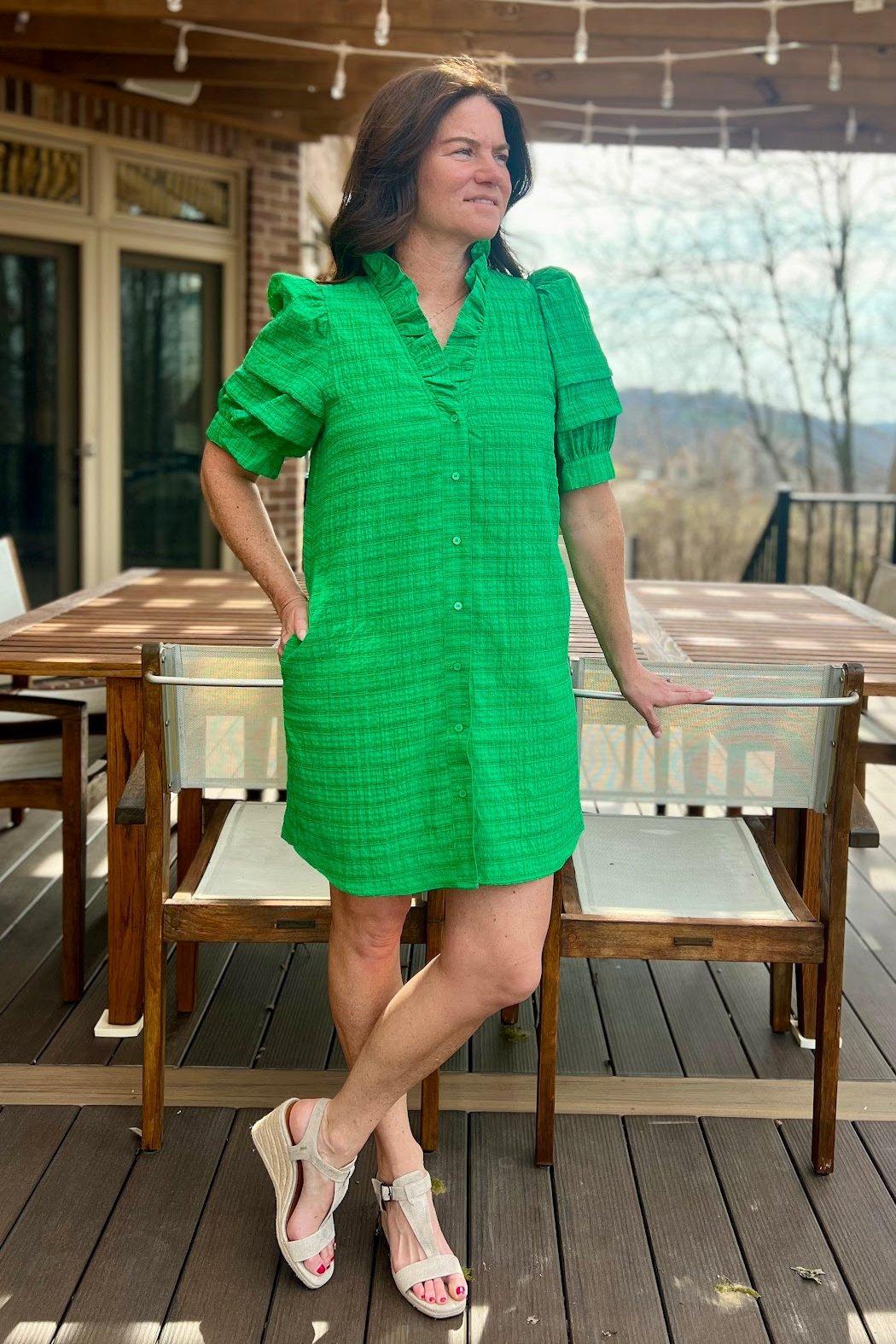 Solid Spring Dress Product Image