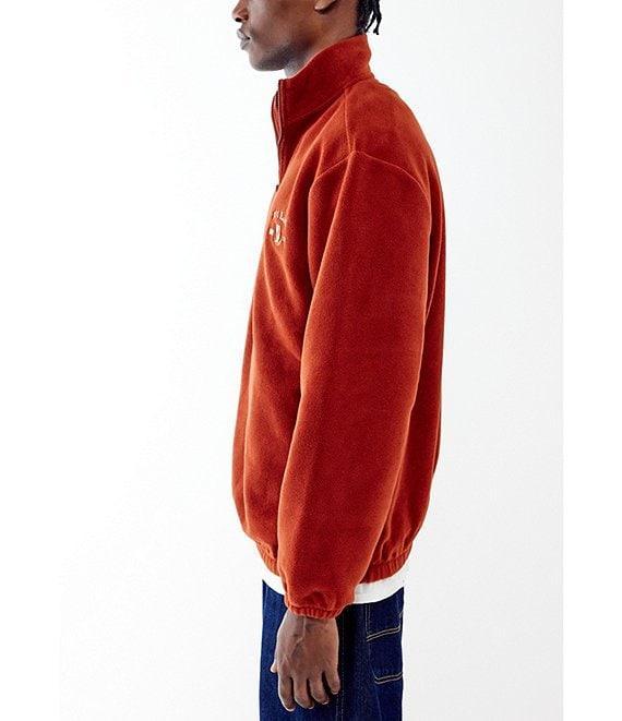 BDG Urban Outfitters Long Sleeve Embroidered Logo Fleece Pullover Product Image