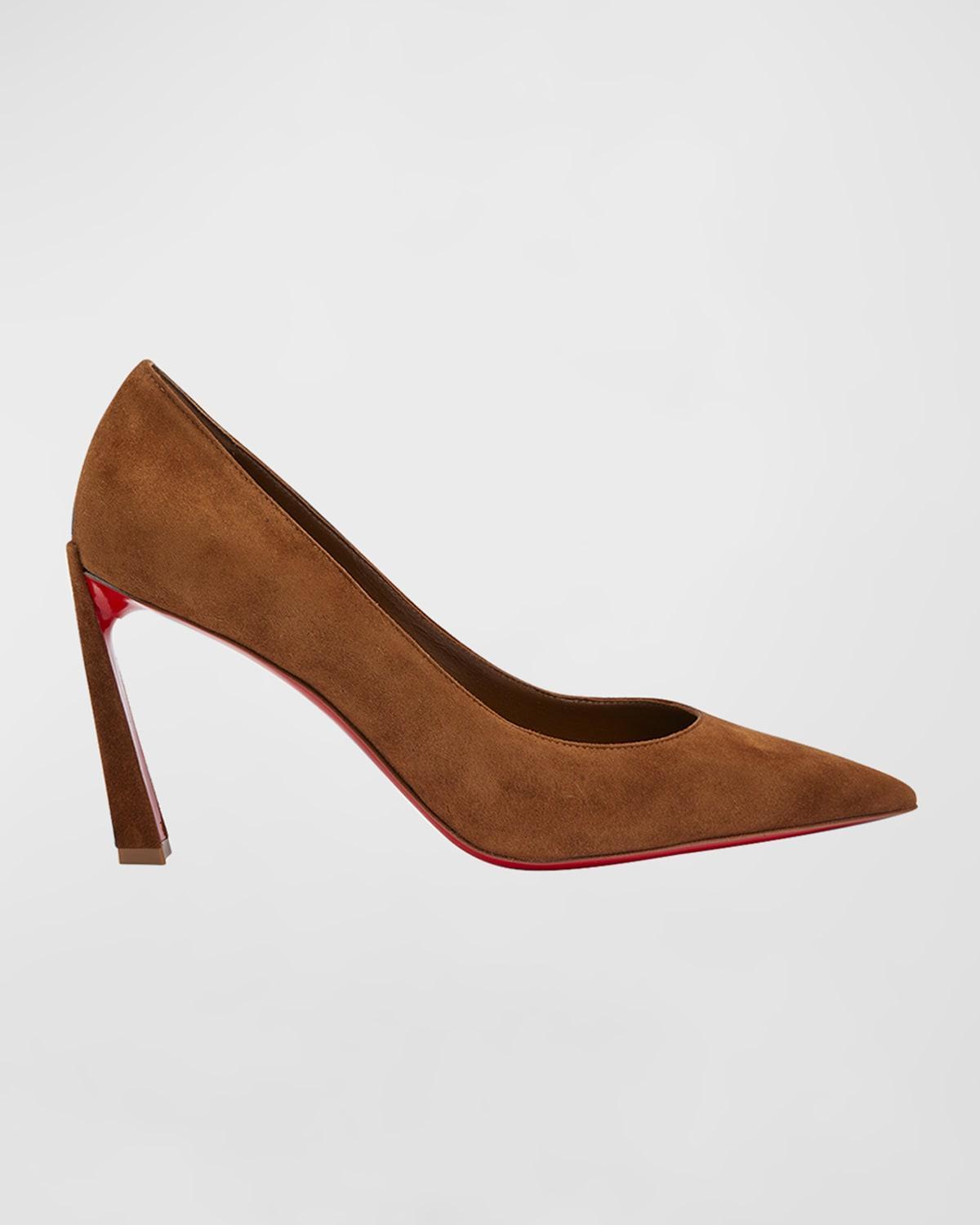 Womens Vienna 70MM Leather Pumps Product Image