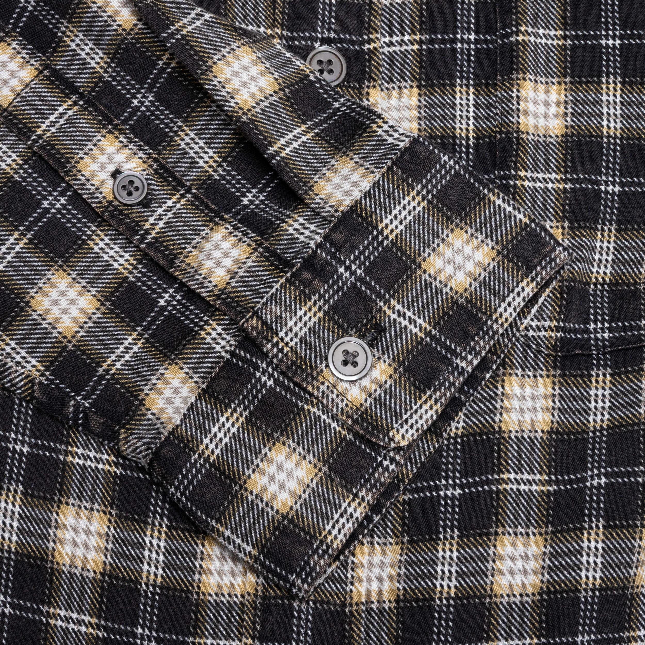 Matthew Plaid Shirt - Black Male Product Image