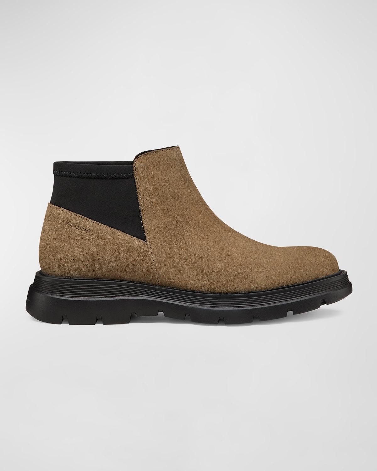 Mens Aiden Suede Stretch Boots Product Image