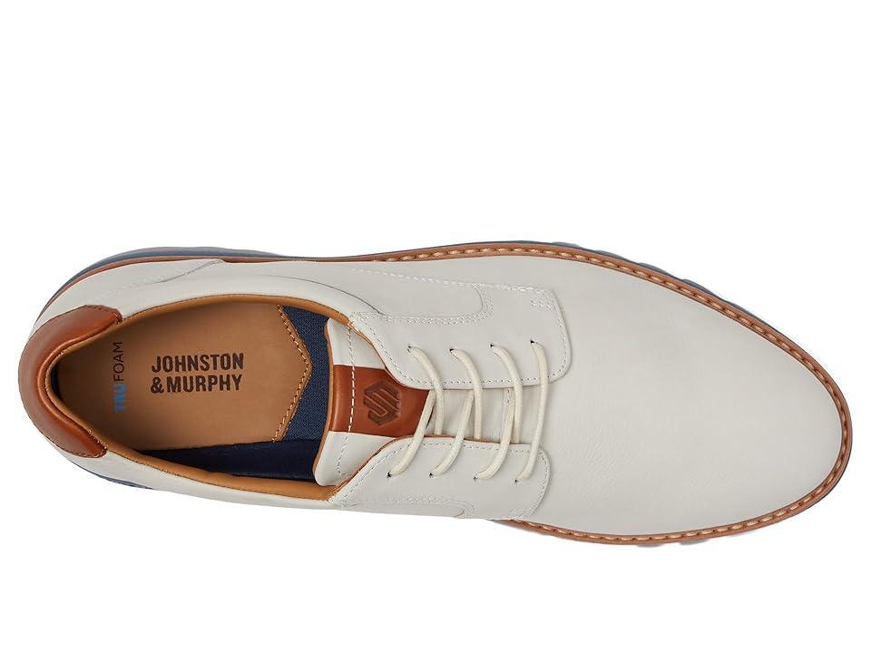 Johnston  Murphy Mens Braydon Nubuck Plain Toe Lace Up Oxfords Product Image