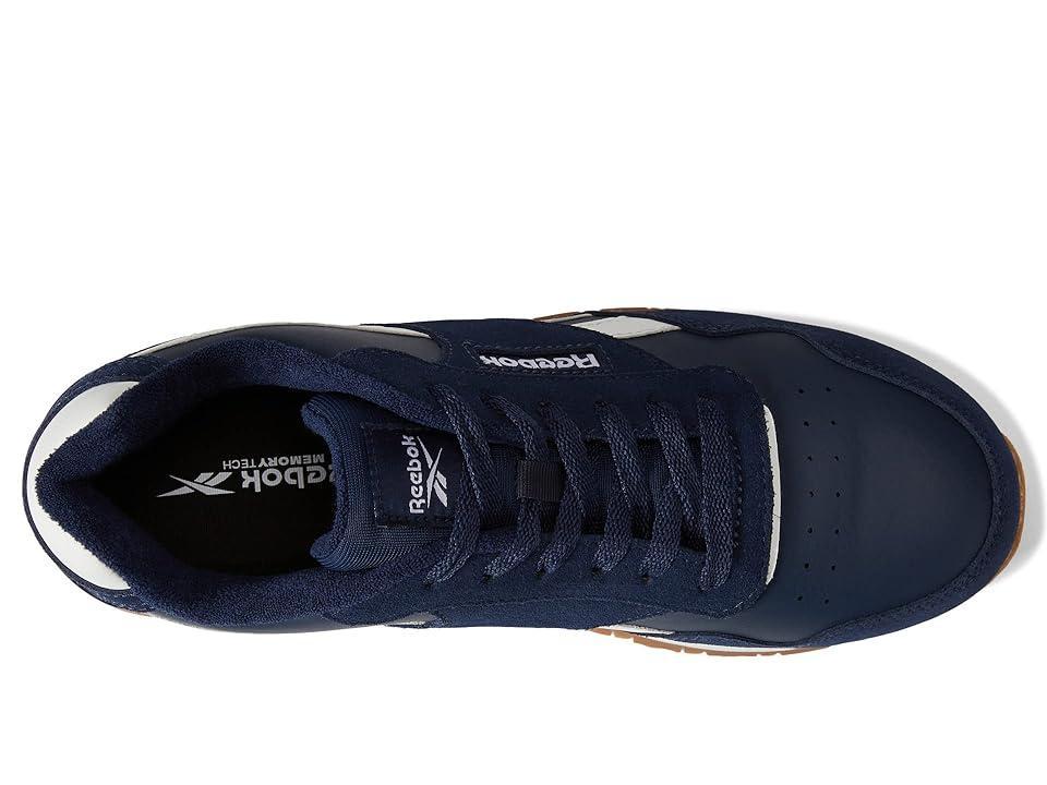 Reebok Harman Work Men's Leather & Suede Composite-Toe Shoes, Size: 15 Wide, Blue Product Image