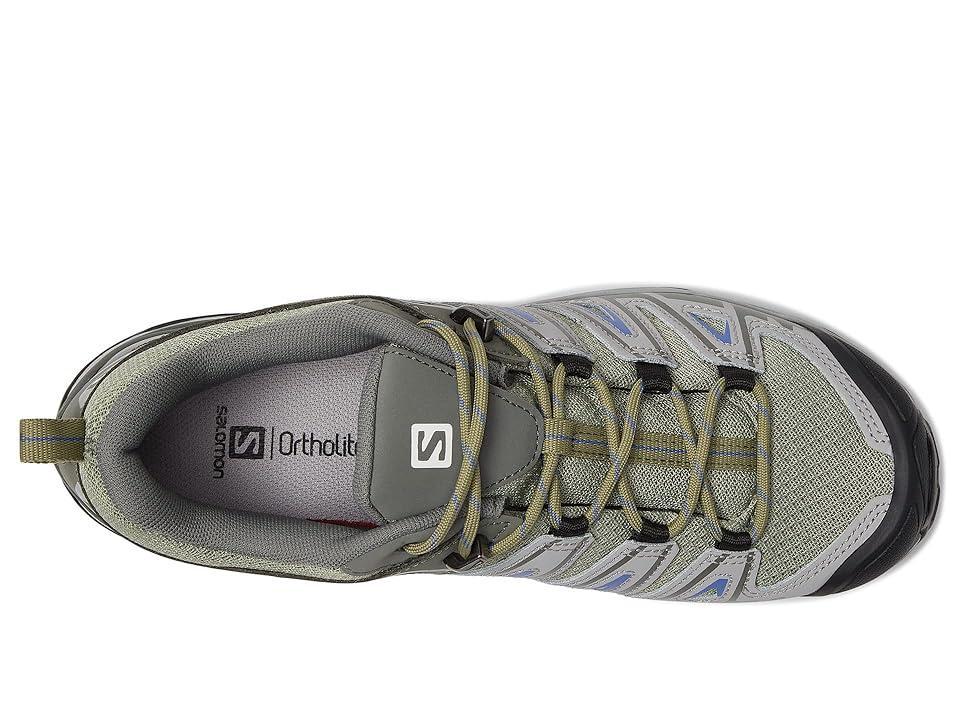 Salomon X Ultra Pioneer Aero (Oil Green/Castor Gray/Amparo Blue) Women's Shoes Product Image