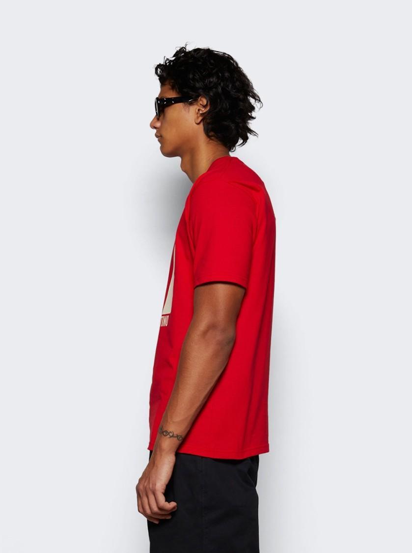 VALENTINO T-shirt Logo In Red Product Image