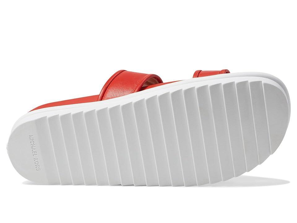 MICHAEL Michael Kors Colby Slide (Spiced Coral) Women's Sandals Product Image