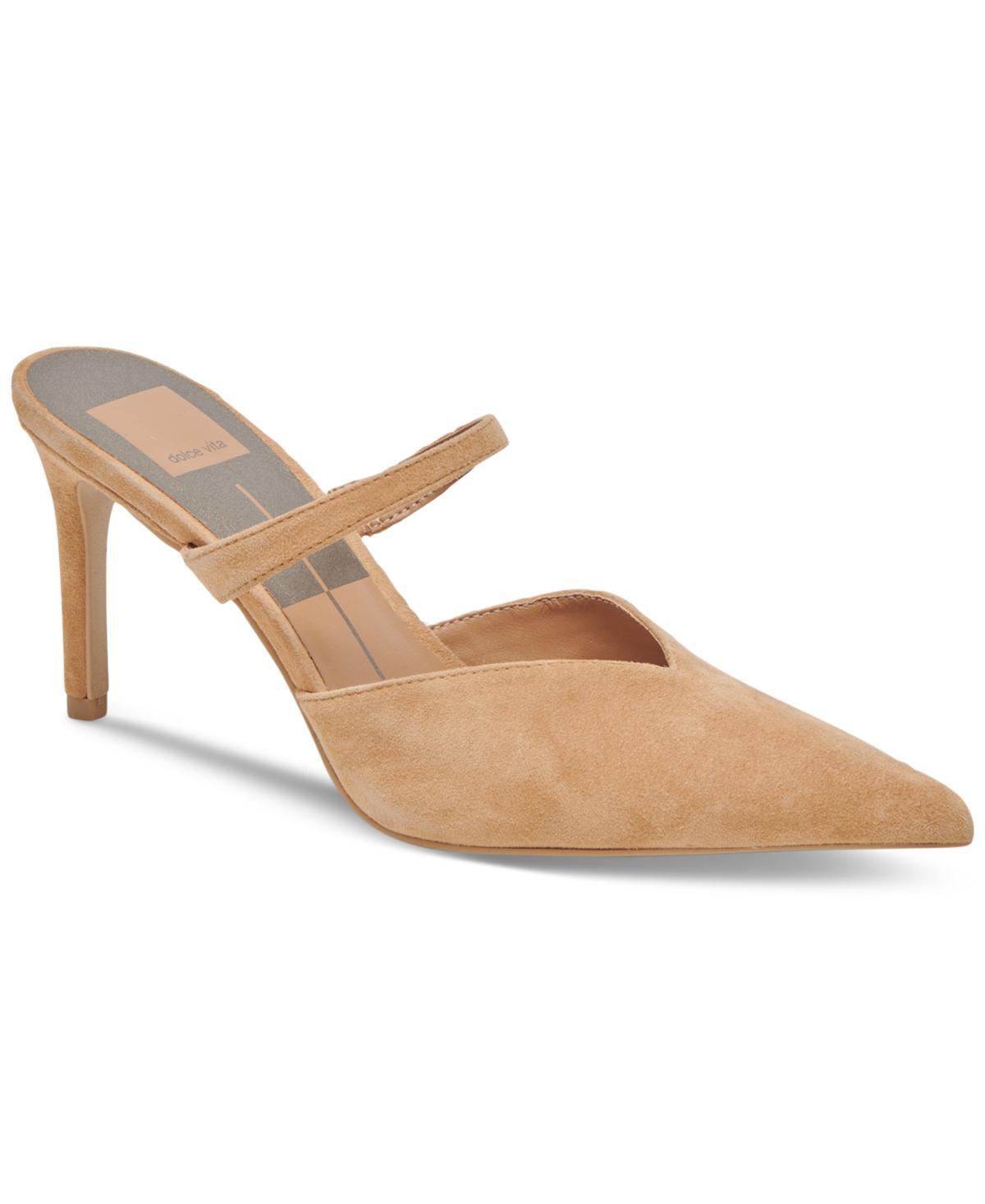 Dolce Vita Womens Kanika Pointed Toe Embellished Slip On High Heel Pumps Product Image