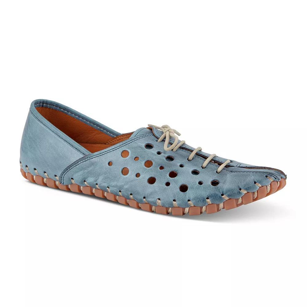 Spring Step Moonwalk Women's Leather Loafers, Size: 37, Grey Product Image
