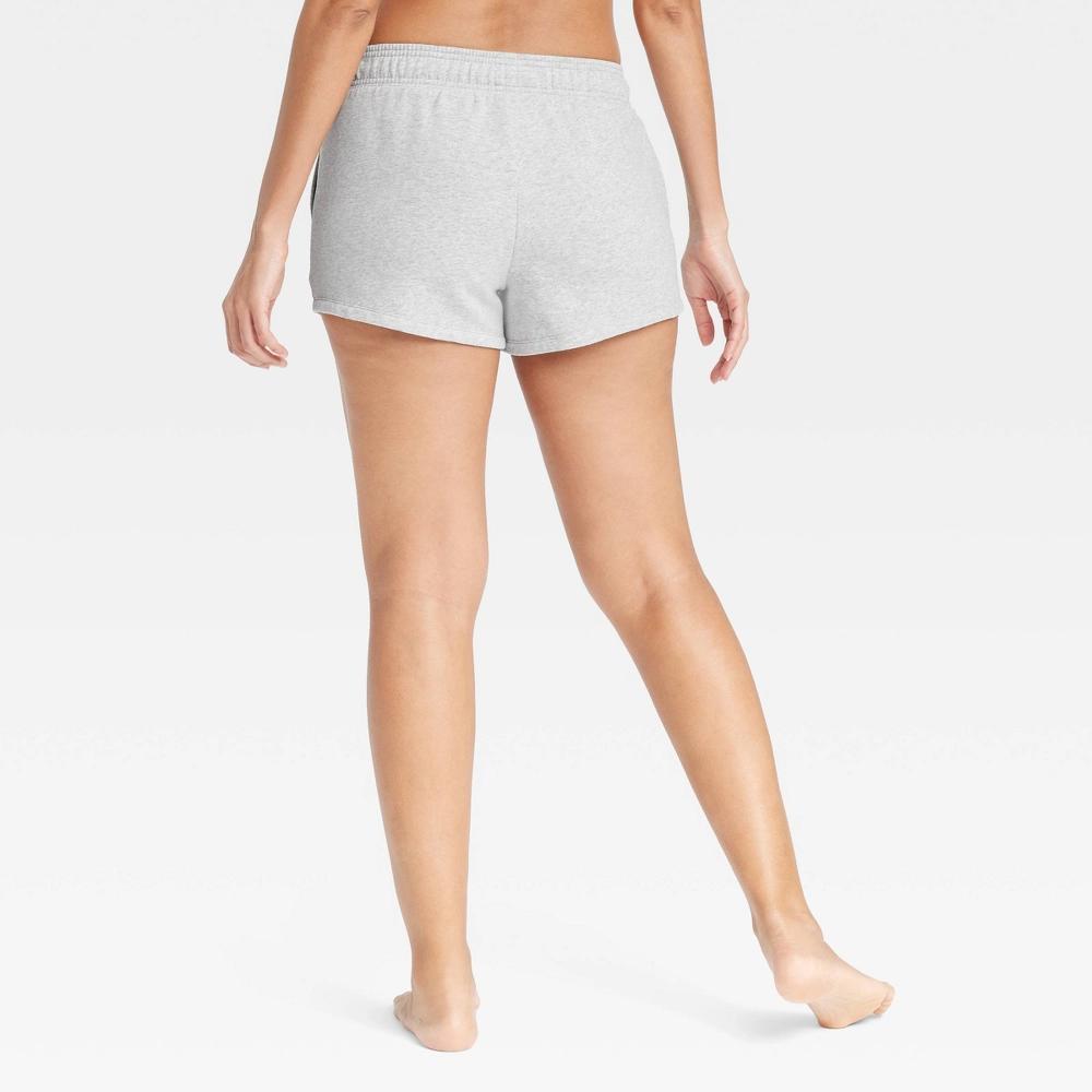 Women's Fleece Shorts - Auden™ L: Lounge Knit Midweight Above Knee Product Image