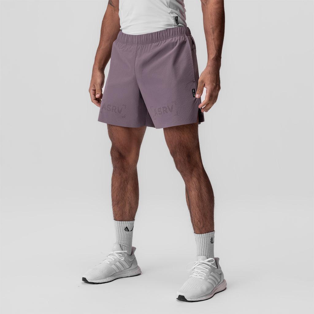 0737. Ripstop 6" Perforated Short - Moonscape Product Image