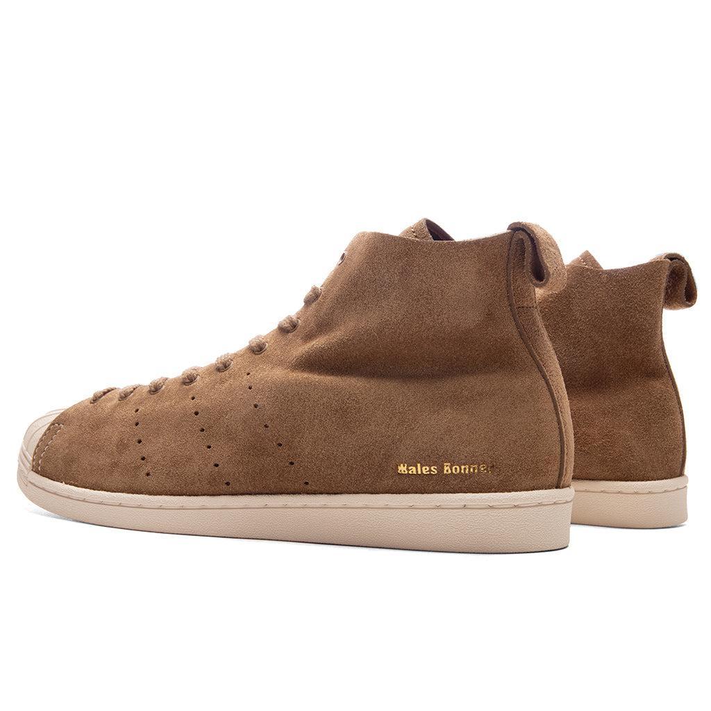 Adidas Originals x Wales Bonner Superstar Hi - Supplier Colour/Core White/Night Brown Male Product Image
