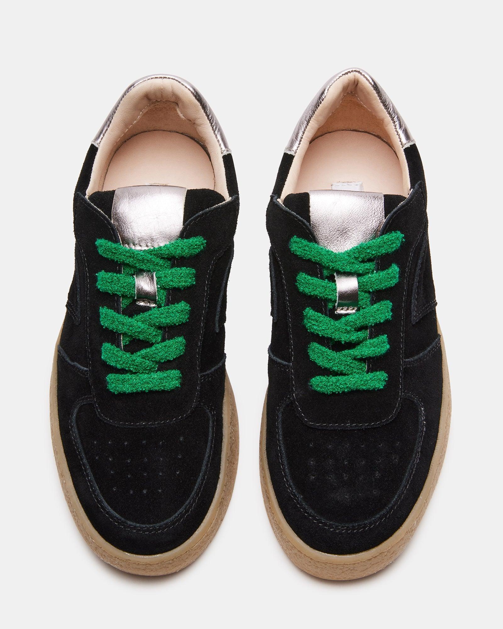 BRAYAN BLACK SUEDE Female Product Image