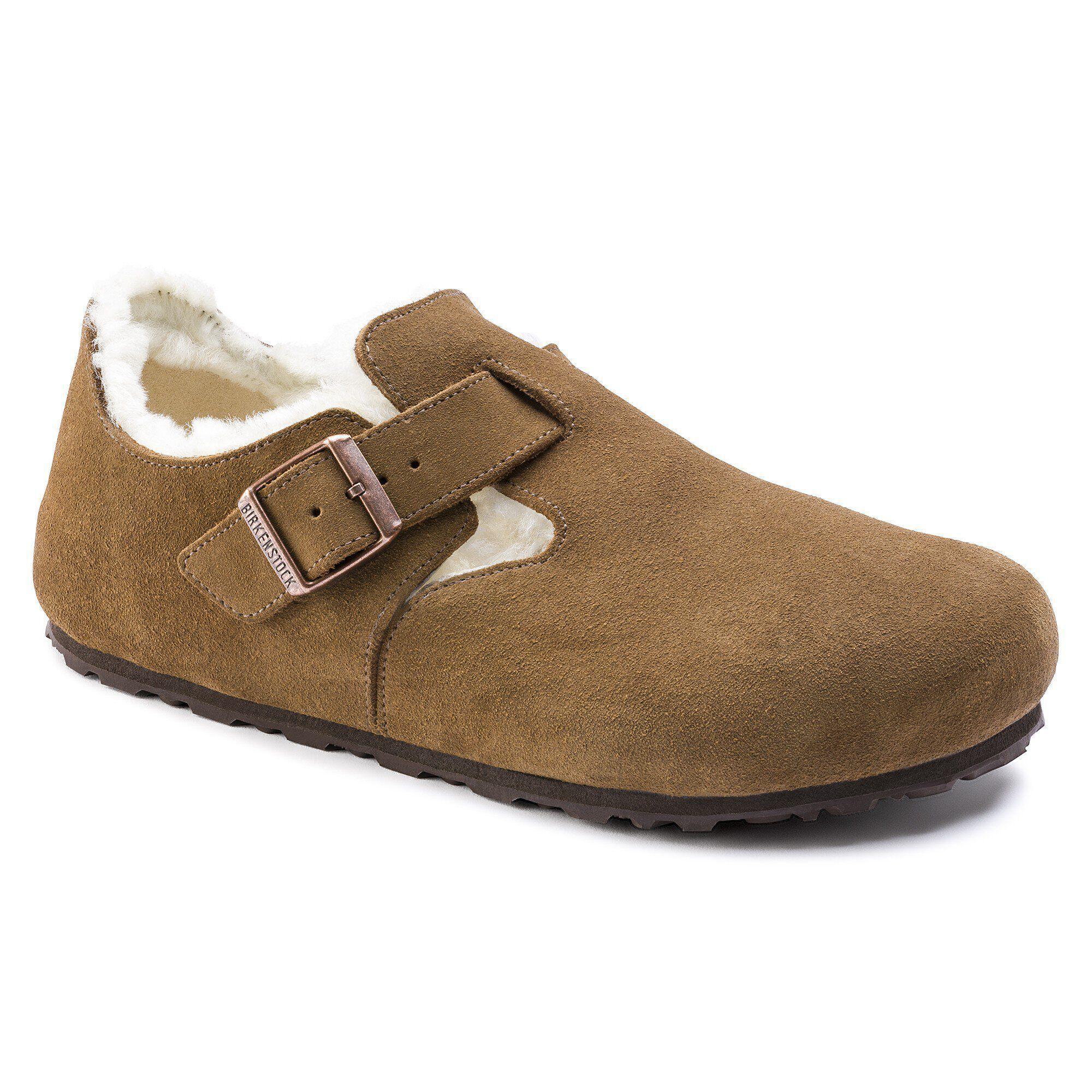 London Shearling Suede Leather Product Image