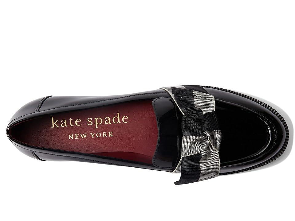 kate spade new york Womens Leandra Slip On Bow Loafer Flats Product Image