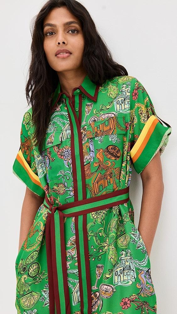 ALÉMAIS Fiesta Shirtdress | Shopbop Product Image