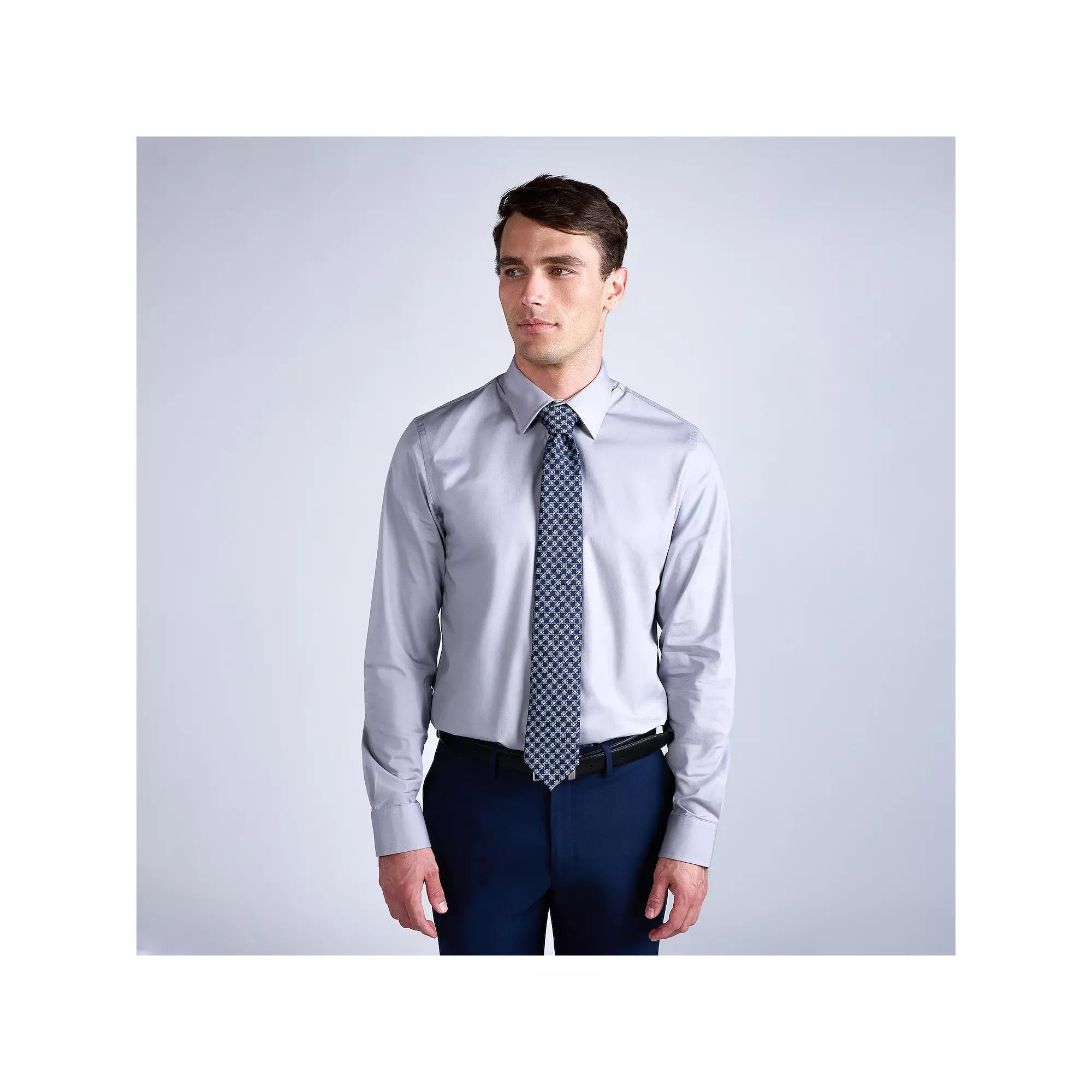 Mens Haggar Premium Comfort Slim Fit Dress Shirt Product Image