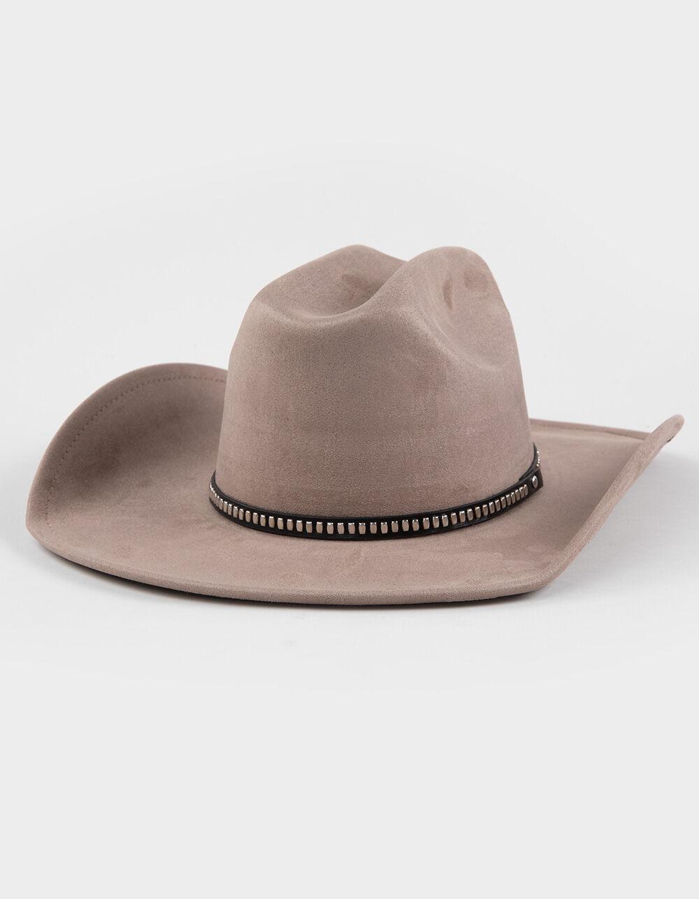 Stud Band Womens Cowboy Hat - TAUPE Product Image