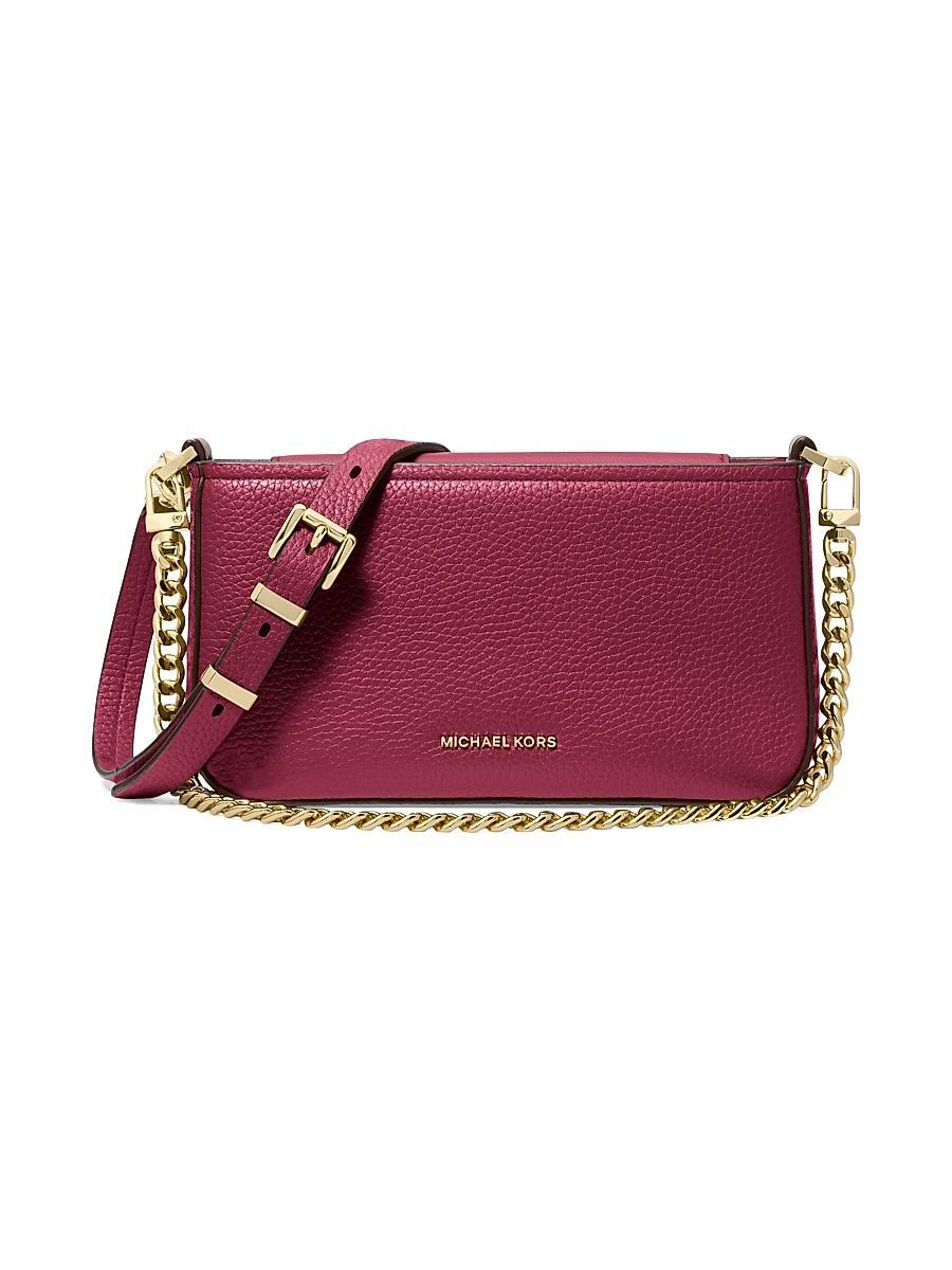 Womens Bryant Pouchette Leather Crossbody Bag Product Image