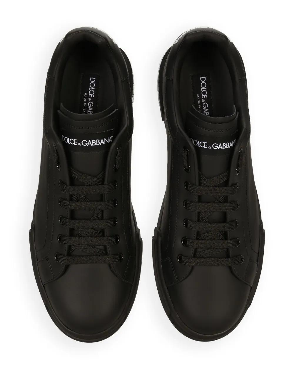 logo-patch low-top sneakers Product Image