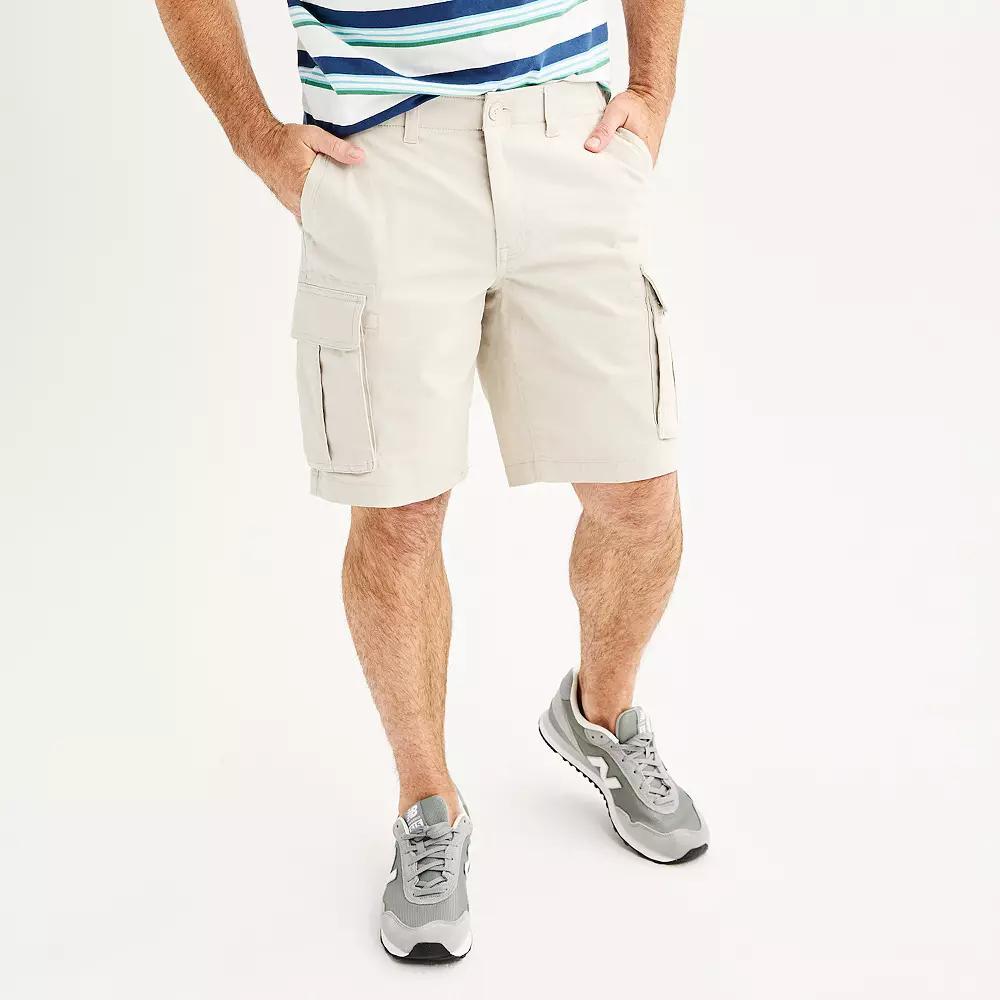 Men's Sonoma Goods For Life® 10 in. Flexwear Everyday Ripstop Cargo Shorts, Size: 38 10 IN, Brown Trap Product Image