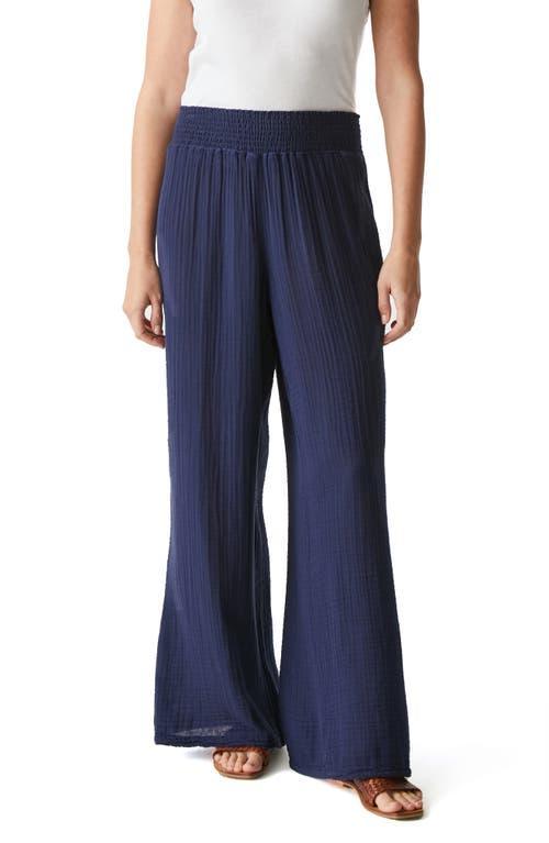Michael Stars Smocked Wide-Leg Pants Product Image