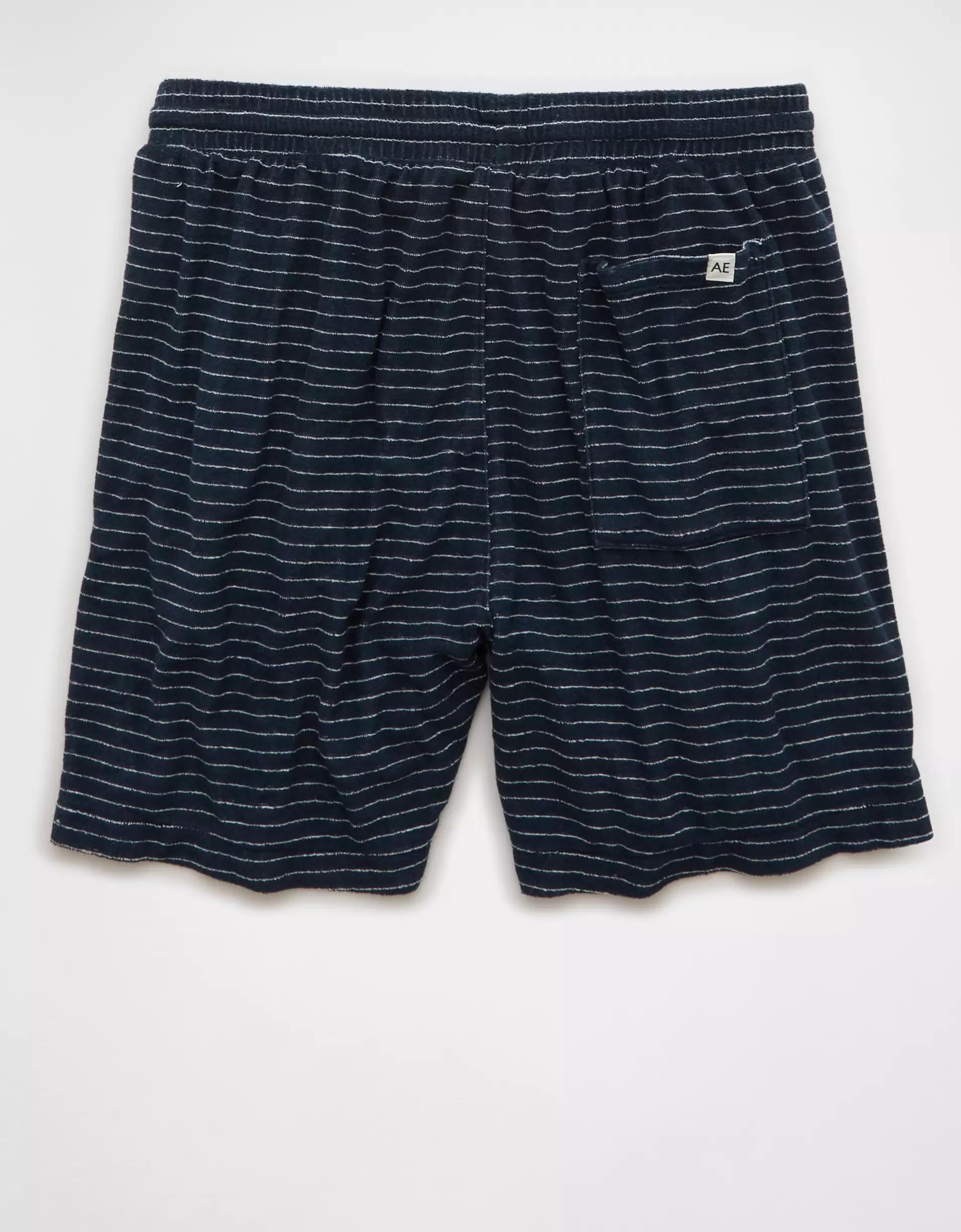 AE Sofa Surfin' Terry Striped Lounge Short Product Image