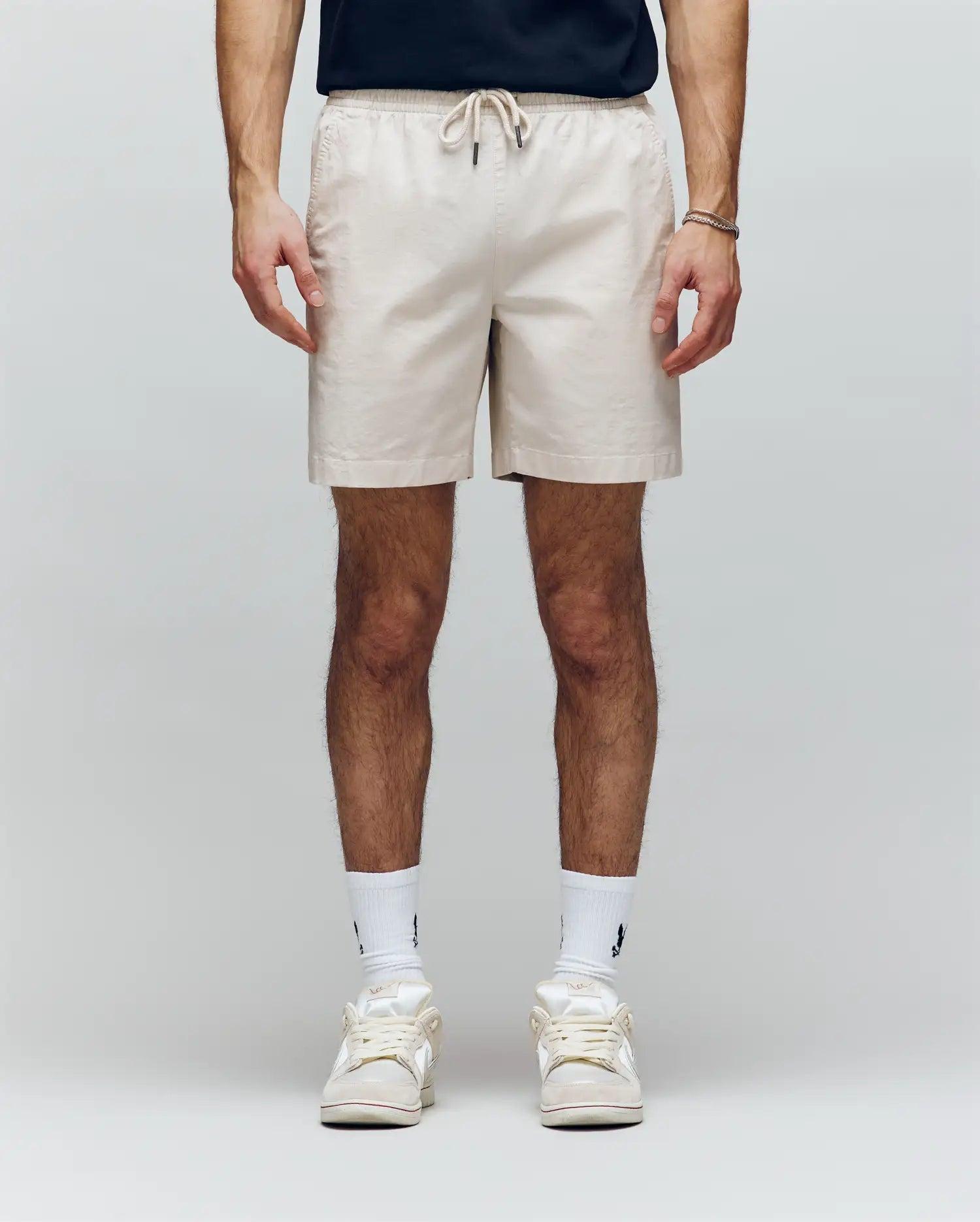 Men's Chatham Pull On Chino Short 104 NATURAL LINEN / S Product Image